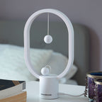 Balanslamp met magnetische schakelaar - LED tafellamp wit ABS