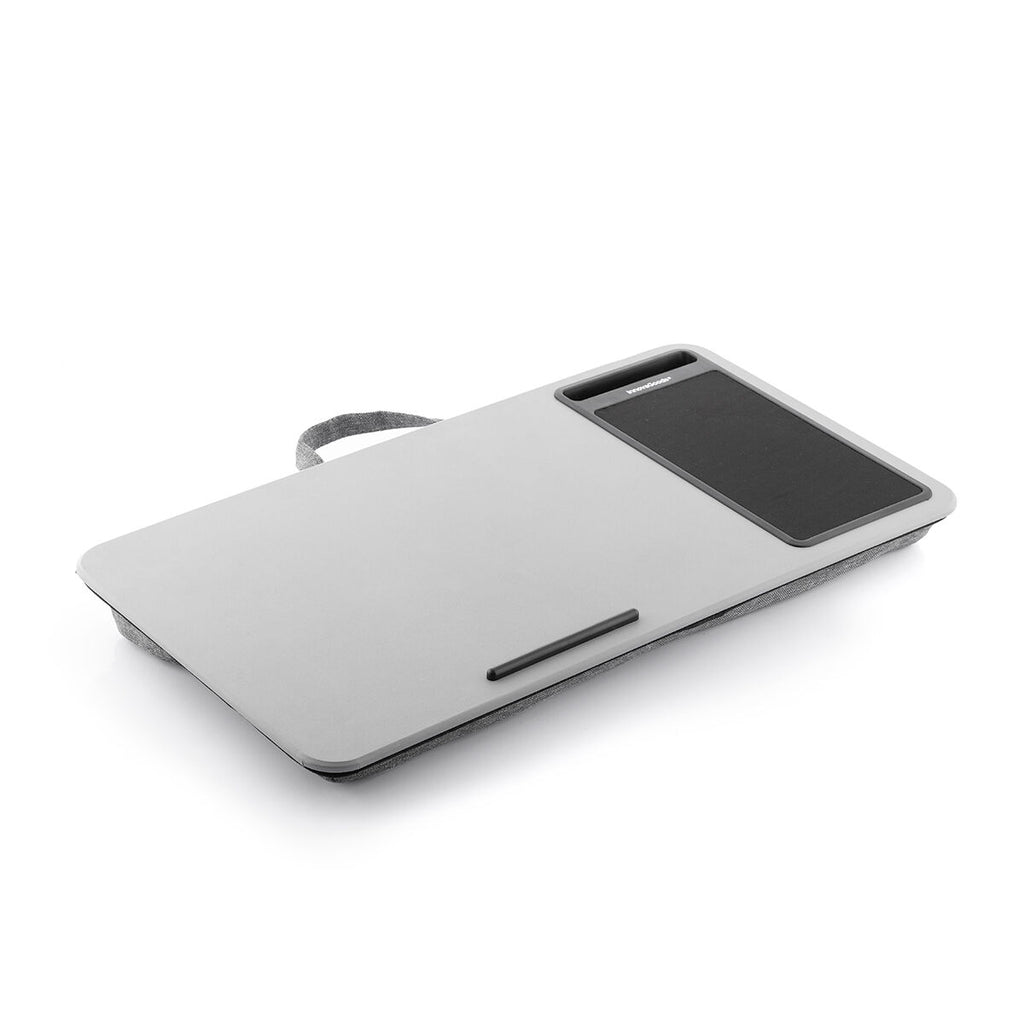 Draagbare laptoptafel met XL kussen en muismat, 57,5 x 30,5 cm
