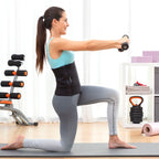 Afslankende sportriem met sauna-effect, verstelbaar, one-size