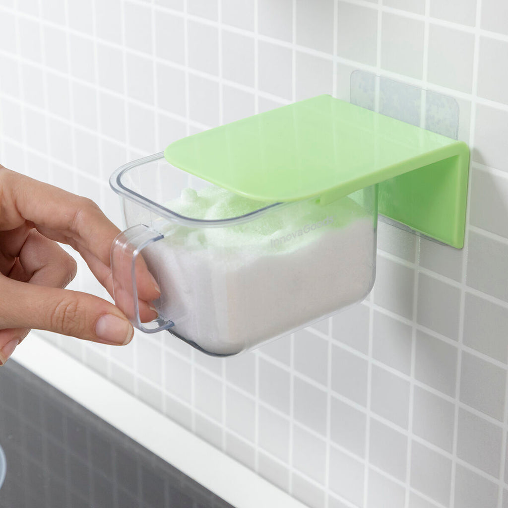 Zelfklevende keukencontainers, set van 2, 420 ml, verwijderbaar