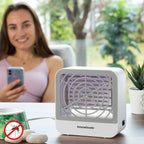 Elektrische anti-muggenlamp met UV-leds en muurhanger, USB