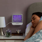Elektrische anti-muggenlamp met UV-leds en muurhanger, USB