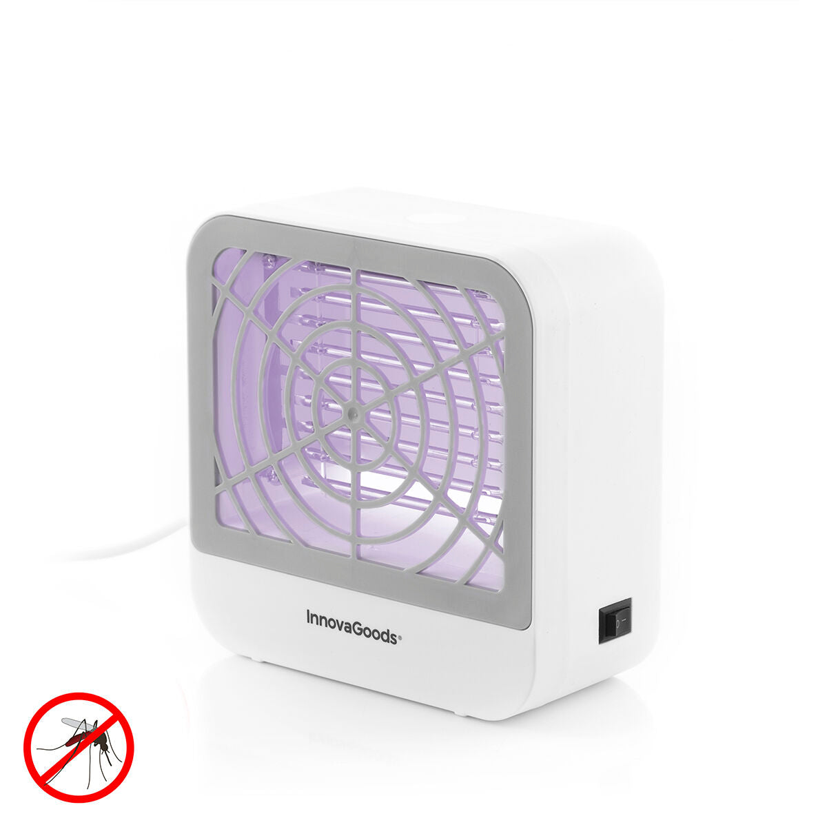 Elektrische anti-muggenlamp met UV-leds en muurhanger, USB