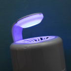 Antimuggenzuiglamp UV-LED met verwijderbare tank, USB, Ø12x21 cm