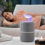 Antimuggenzuiglamp UV-LED met verwijderbare tank, USB, Ø12x21 cm