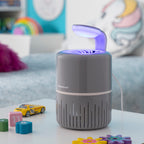 Antimuggenzuiglamp UV-LED met verwijderbare tank, USB, Ø12x21 cm