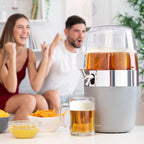 Koelende drankdispenser 4 liter met tapkraan en ijsreservoirs