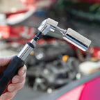 Universele dopsleutel met accessoires, 7-19 mm, staal