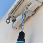 Universele dopsleutel met accessoires, 7-19 mm, staal