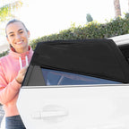 Zonneschermnet autoruit met UV-bescherming, set van 2 stuks