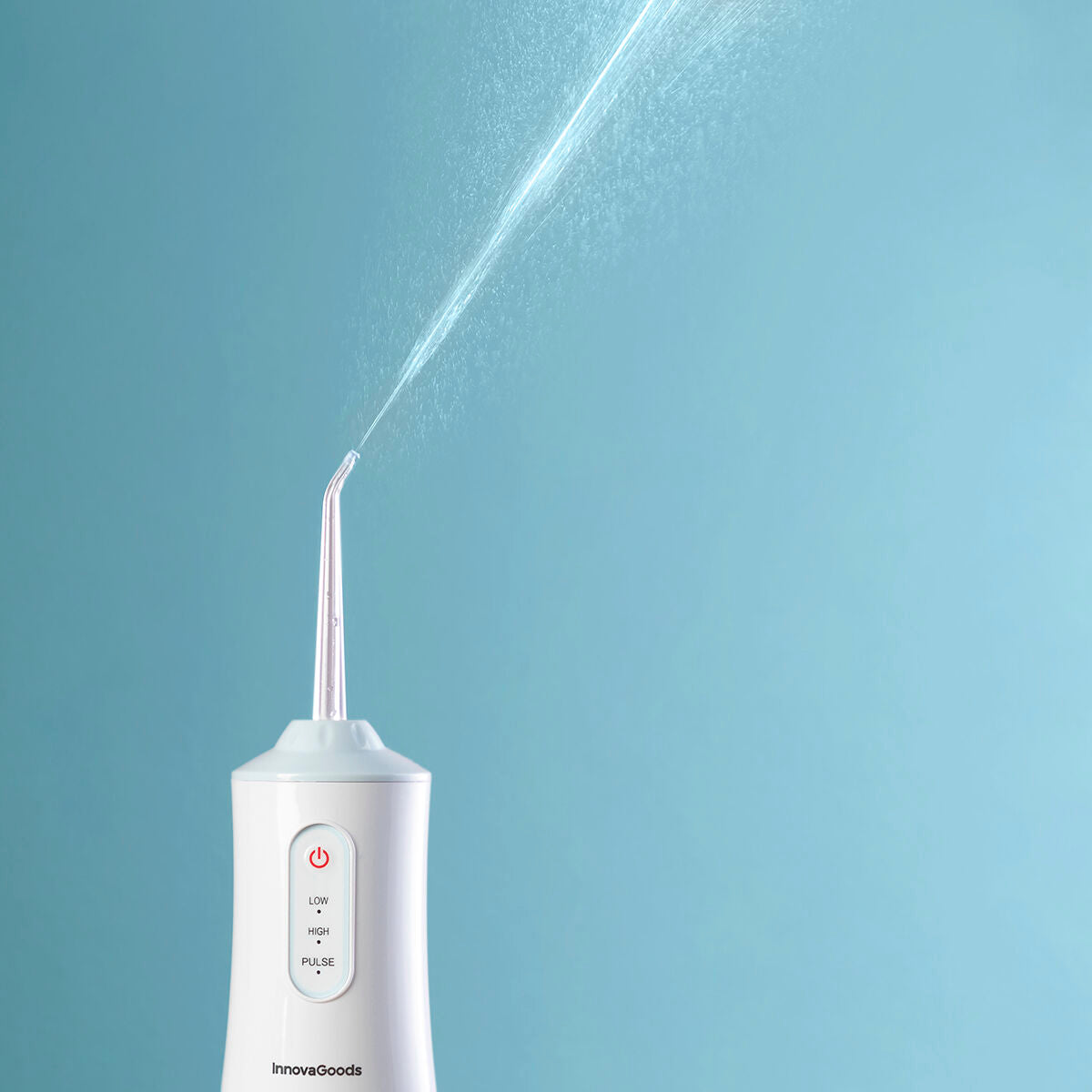 Draagbare oplaadbare mondspoeling met 4 koppen, 220 ml, IPX6