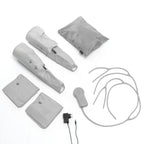 Luchtcompressie beenmassager met 4 massagestanden, grijs