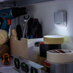 LED-lamp met bewegingssensor, set van 2 stuks, grijs