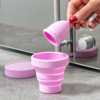 Menstruatiecup met accessoires, maat S/L, medisch silicone