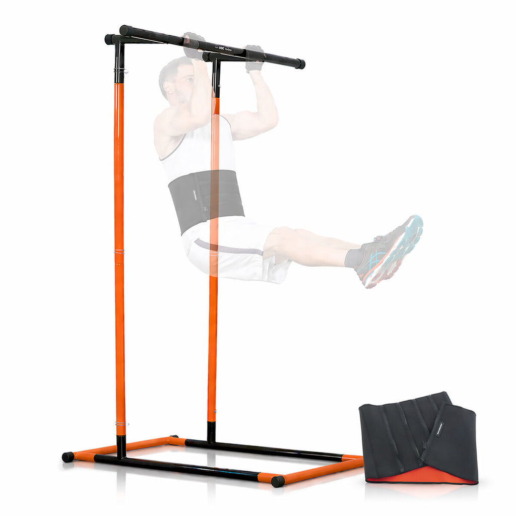 Pull-upstation met sauna sportriem en trainingsgids