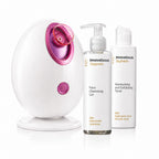 Set gezichtssauna met reinigingsgel 200 ml en tonic 150 ml