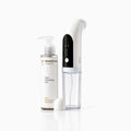 Set oplaadbare gezichtsreinigingsborstel met 6 koppen en reinigingsgel 200 ml