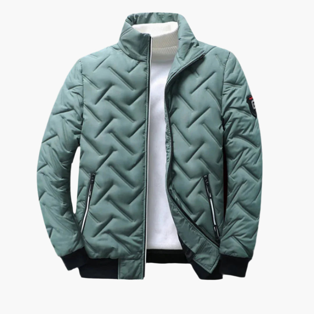 Chaqueta acolchada de invierno para hombre – Chaqueta de transición a la moda con comodidad y estilo