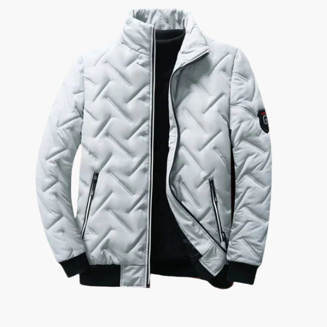 Chaqueta acolchada de invierno para hombre – Chaqueta de transición a la moda con comodidad y estilo