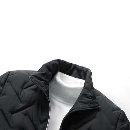 Chaqueta acolchada de invierno para hombre – Chaqueta de transición a la moda con comodidad y estilo