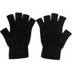 Vingerloze gebreide handschoenen met touchscreenfunctie