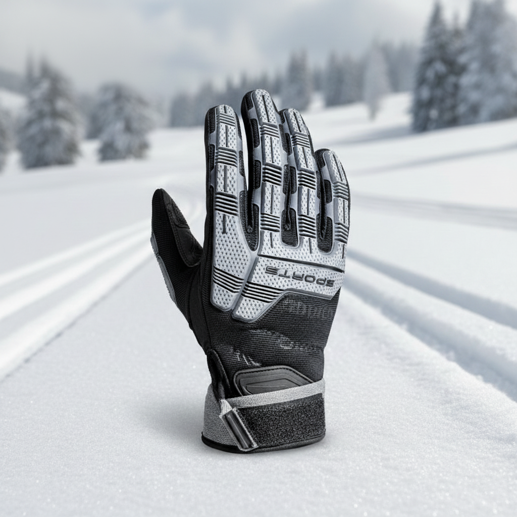 Tactische winterhandschoenen met schokdemping