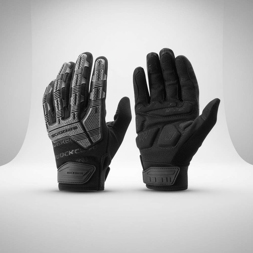 Tactische winterhandschoenen met schokdemping