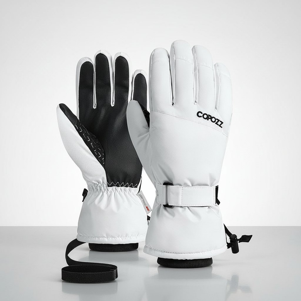 Waterbestendige winterhandschoenen met isolatie en antislip handpalm
