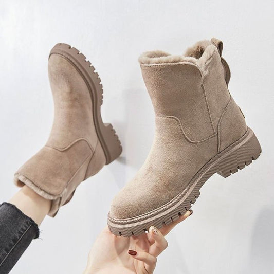 Damskie zimowe kozaki z ociepleniem – modne, wodoodporne buty outdoorowe na zimne dni