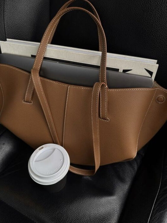 Damen Vintage Tote Bag – Modischer Shopper für Alltag, Büro & Freizeit