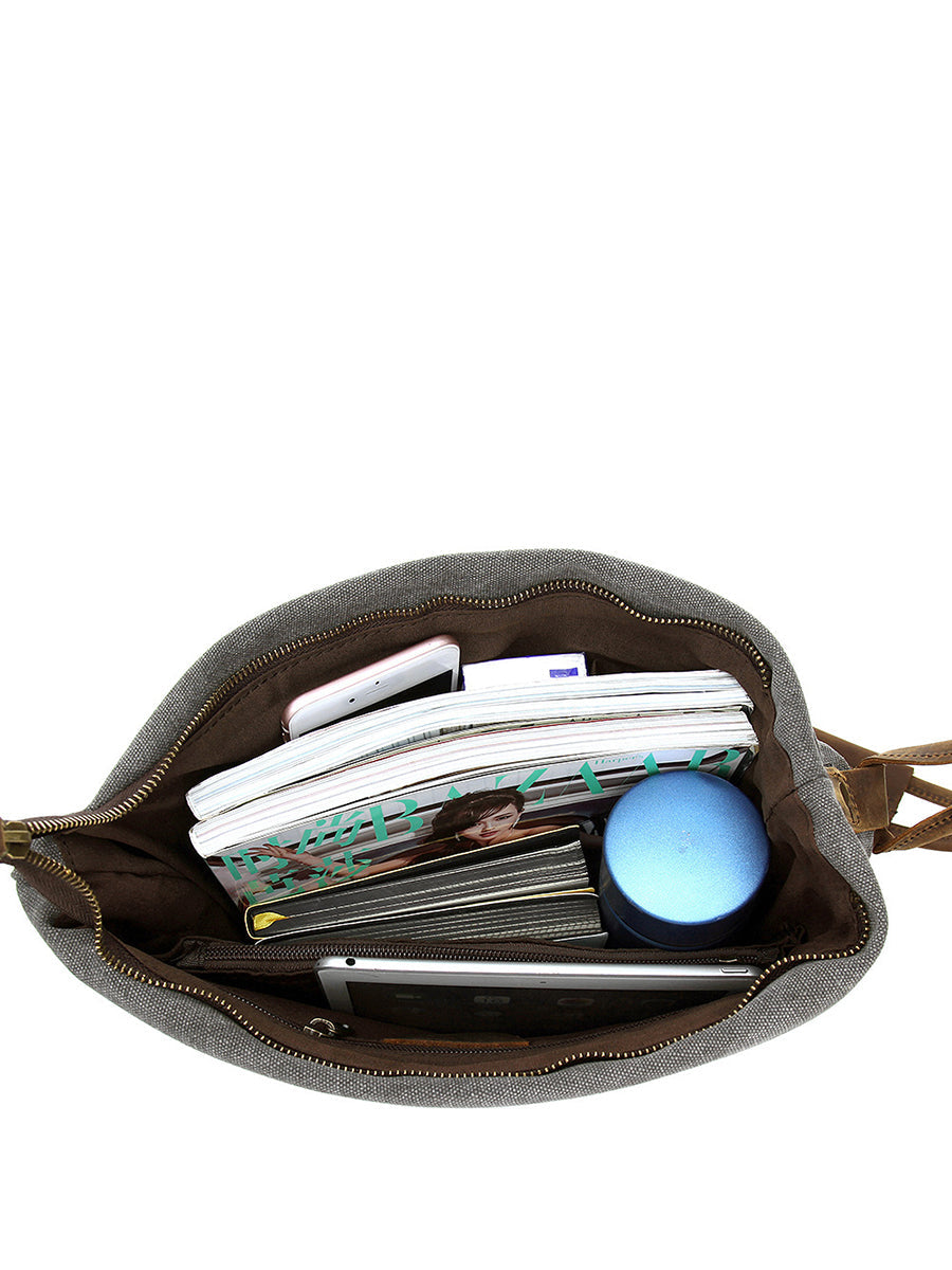 Unisex Fritids Skulderveske for hverdag og reise – Moteriktig crossbody skulderveske