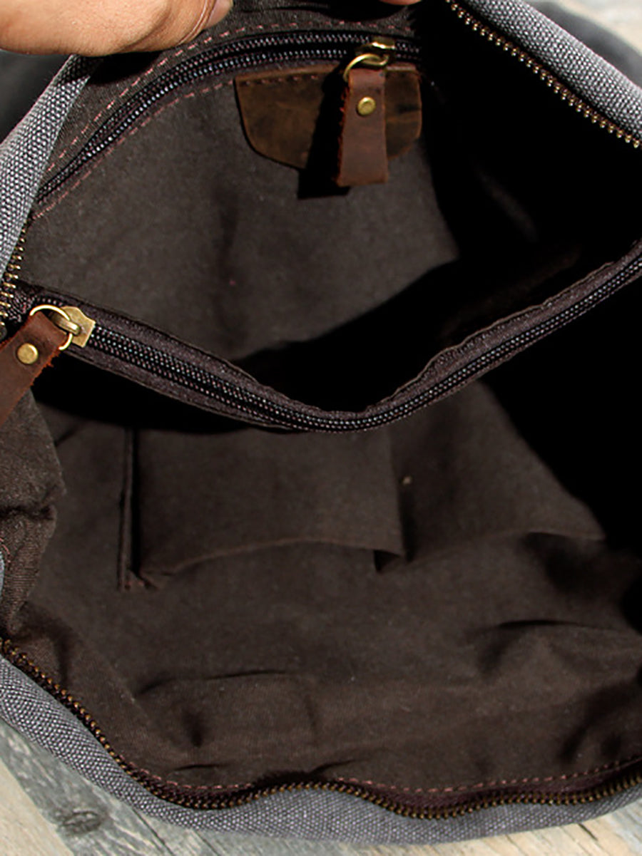 Unisex Fritids Skulderveske for hverdag og reise – Moteriktig crossbody skulderveske
