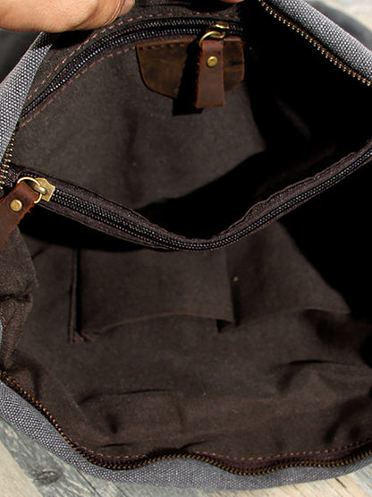 Unisex Fritids Skulderveske for hverdag og reise – Moteriktig crossbody skulderveske