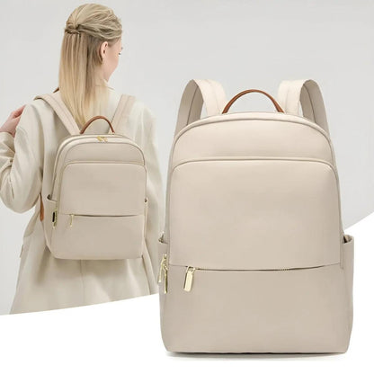 Zaino da donna – Elegante daypack business e tempo libero con scomparto per laptop e design intelligente
