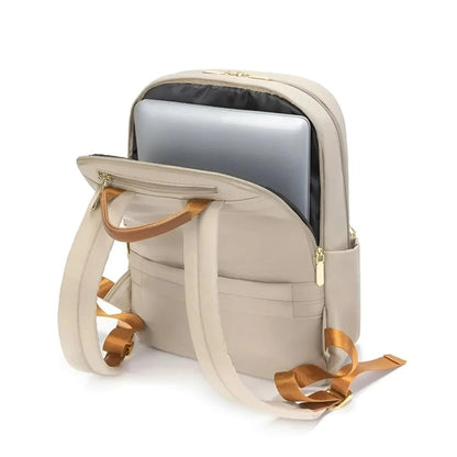 Zaino da donna – Elegante daypack business e tempo libero con scomparto per laptop e design intelligente