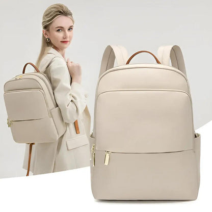 Zaino da donna – Elegante daypack business e tempo libero con scomparto per laptop e design intelligente