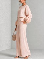 Rosalie | Tweedelige set voor dames met wijde broek