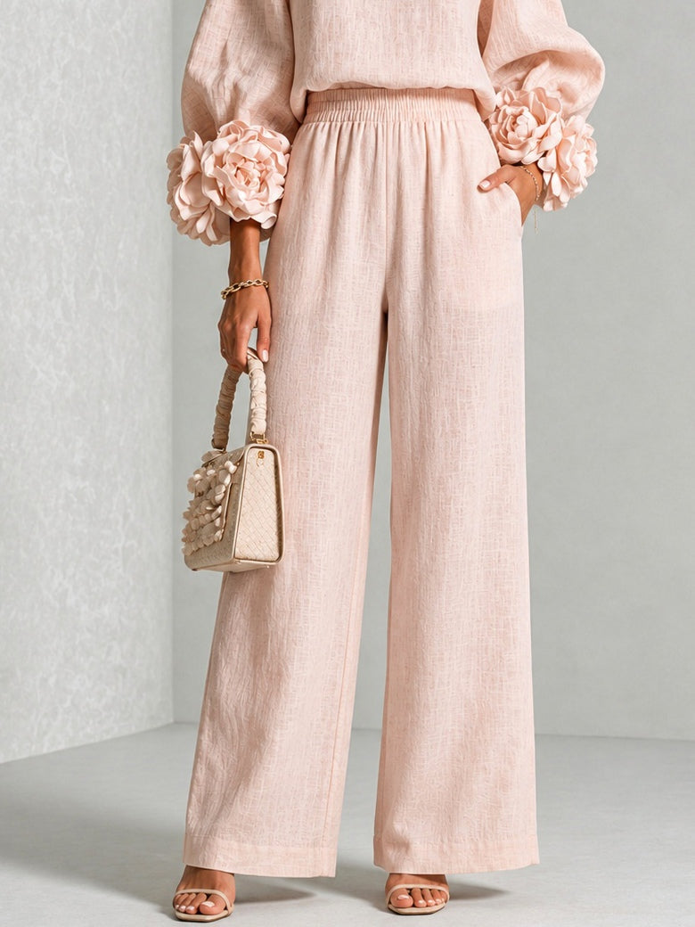 Rosalie | Tweedelige set voor dames met wijde broek