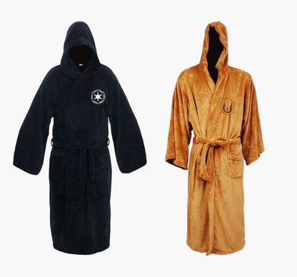 Peignoir Star Wars homme à capuche – Robe cosplay Jedi & Sith pour la maison & déguisement
