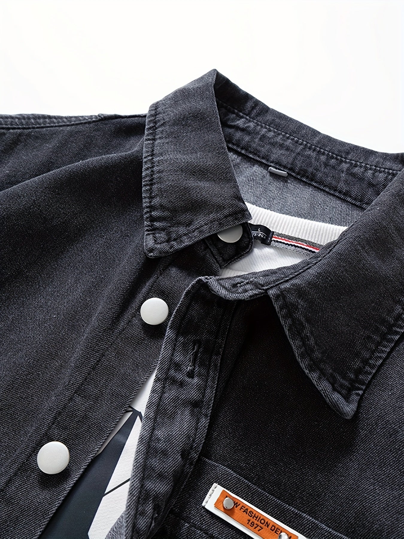 Herre Oversize Denim Skjortejakke – Afslappet Streetstyle til hverdag og fest
