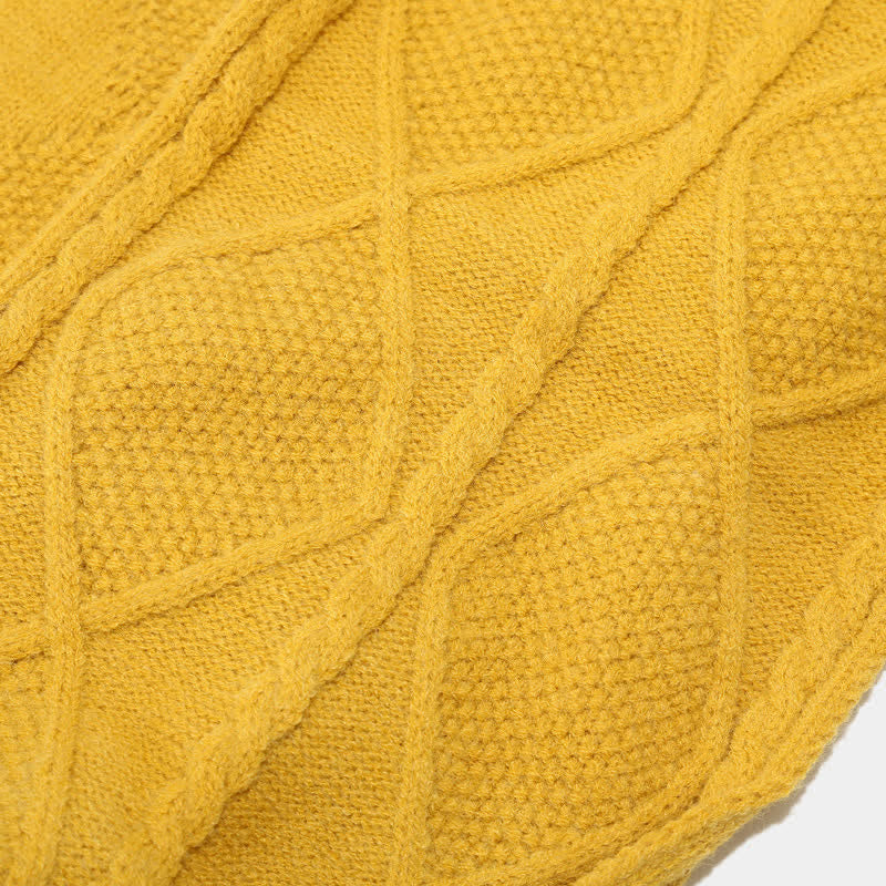 Breiset voor dames met muts, sjaal en handschoenen