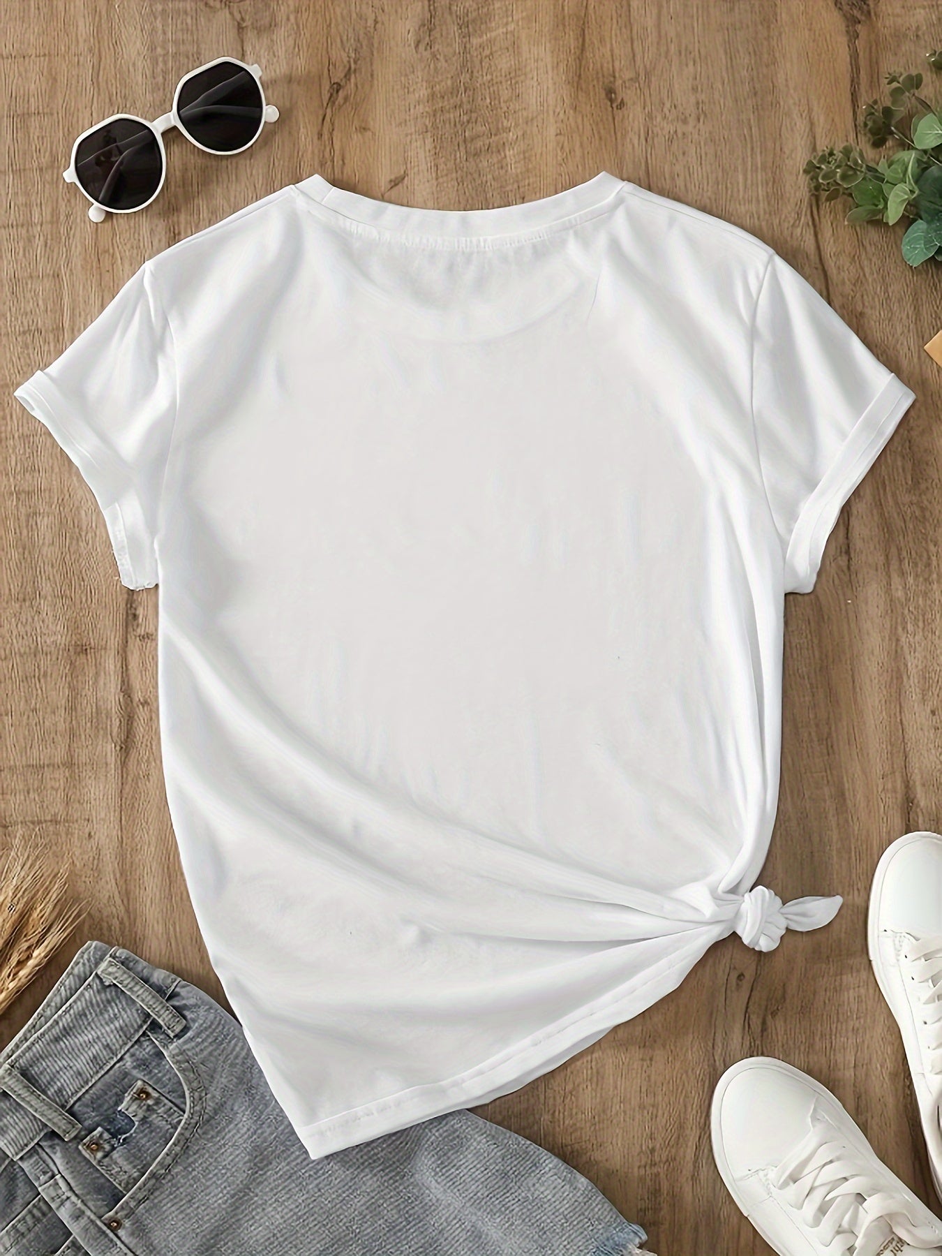 Damen Statement T-Shirt mit Spruch ‚NOPE not today‘ – Lässiges Freizeitshirt, Trendiges Motiv, Humorvoller Stil
