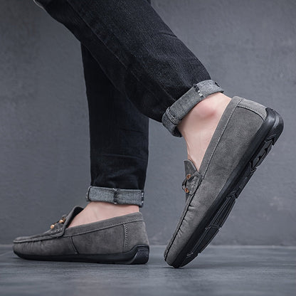 Męskie mokasyny wsuwane, buty casual na co dzień i do biura