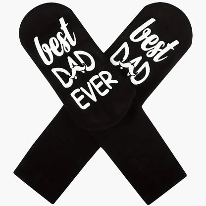 Herresokker Best Dad Ever – Morsom gaveidé til fedre, farsdag, bursdag, hverdag