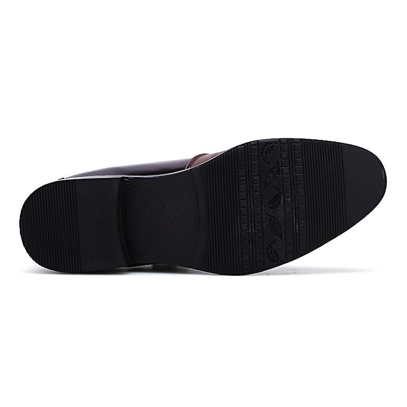 Herren Business-Slipper im eleganten englischen Stil – Klassische Anzugschuhe mit Reißverschluss