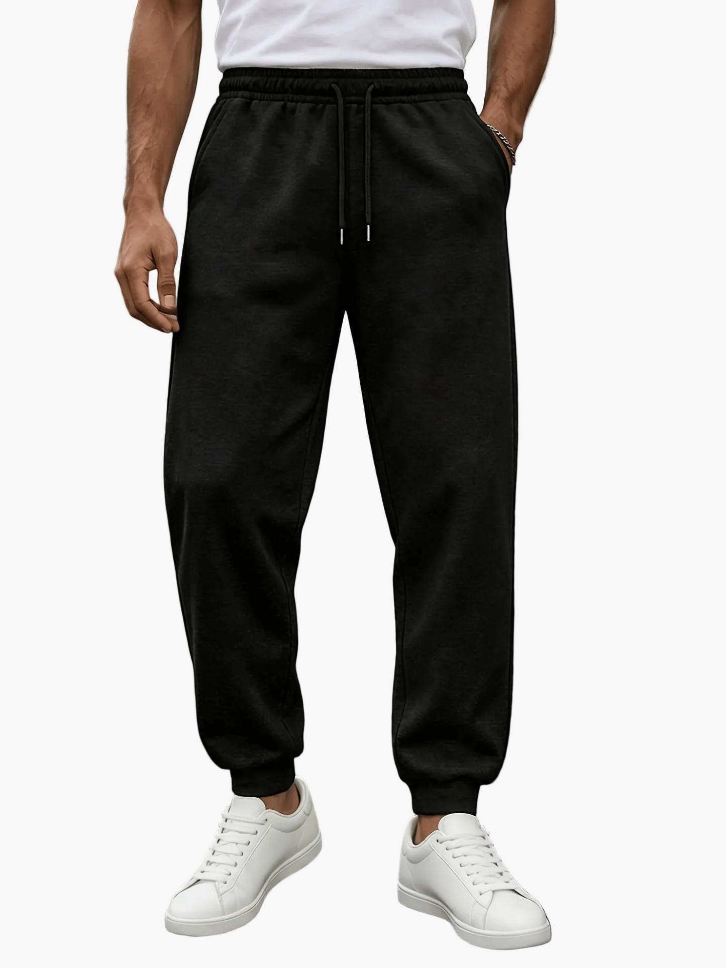 Męskie spodnie dresowe sportowe komfortowe moda casual regular fit