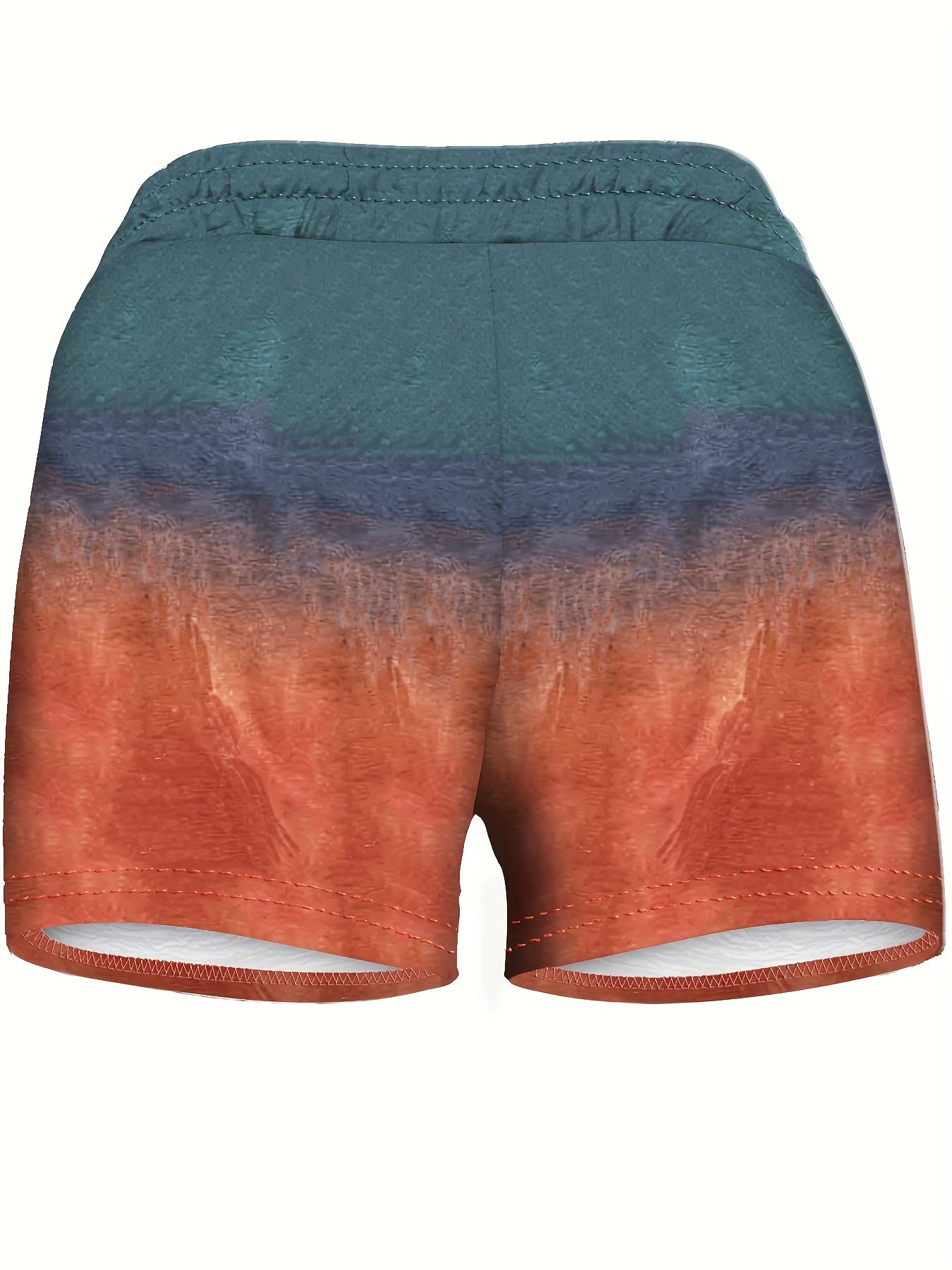 Dame fritidsshorts med palmemønster og «Day Drinkin'»-tekst – Perfekt for ferie og sommer