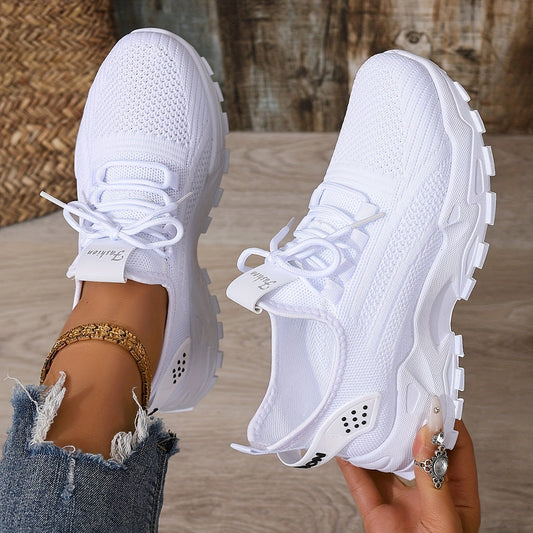 Zapatillas deportivas para mujer, calzado casual deportivo, transpirables, cómodas, para correr y uso diario