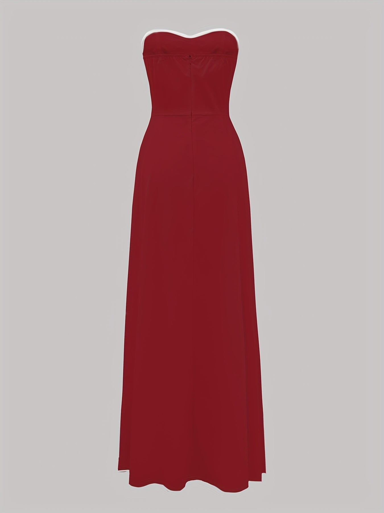 Damen Elegantes Abendkleid Ballkleid Bandeau Stil für besondere Anlässe