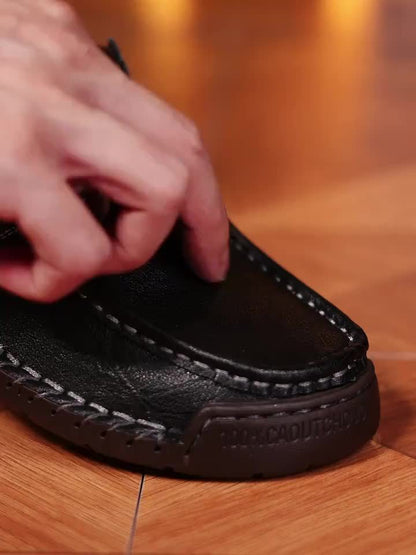 Męskie wsuwane buty rekreacyjne w stylu vintage na co dzień i czas wolny